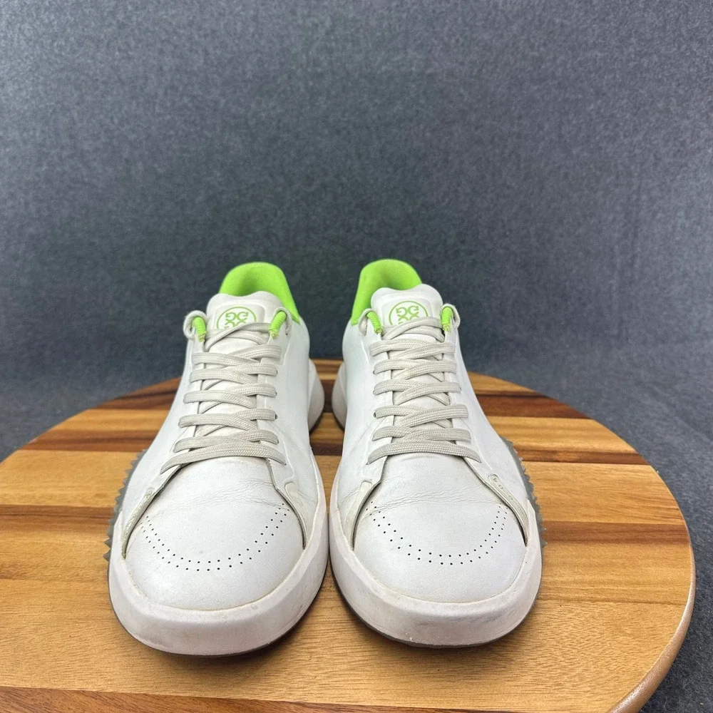 G/FORE G.112 Mens Golf Shoes White Neon Green GMF000084 Size 12